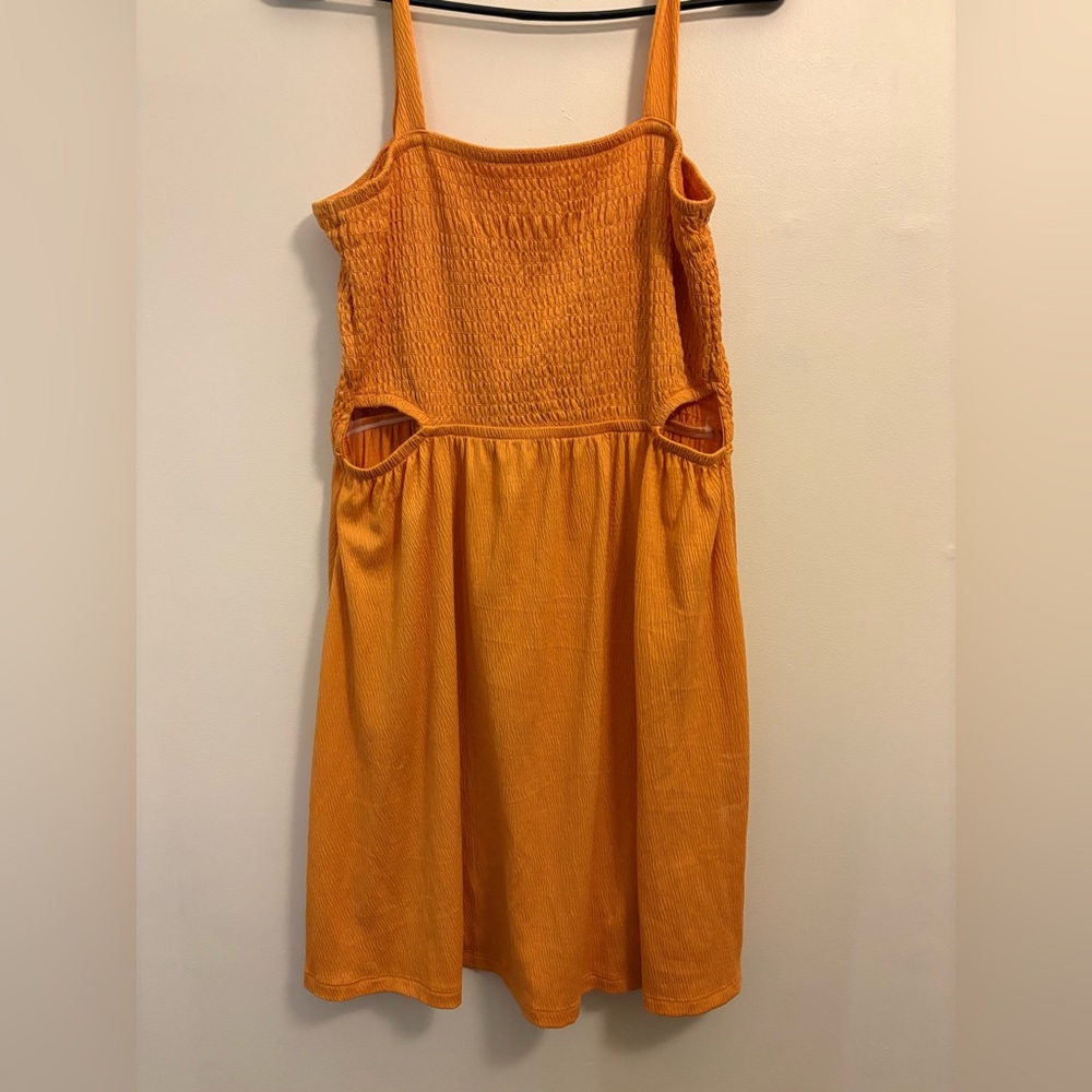 Vibrant Orange Dress